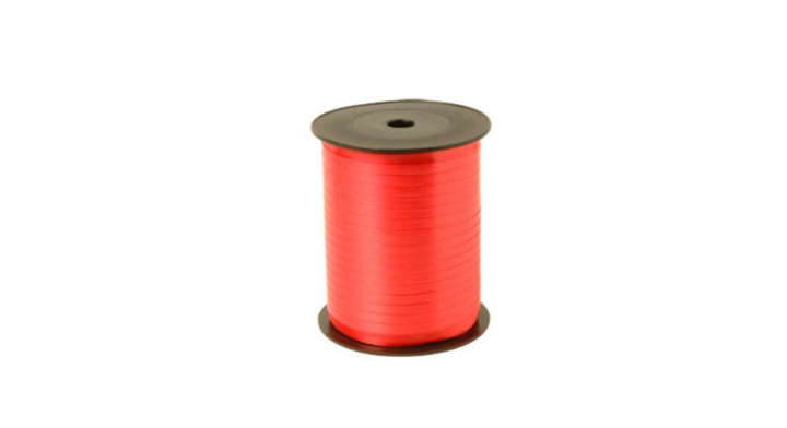 Krullint, 5mm x 500m, 30 knalrood
