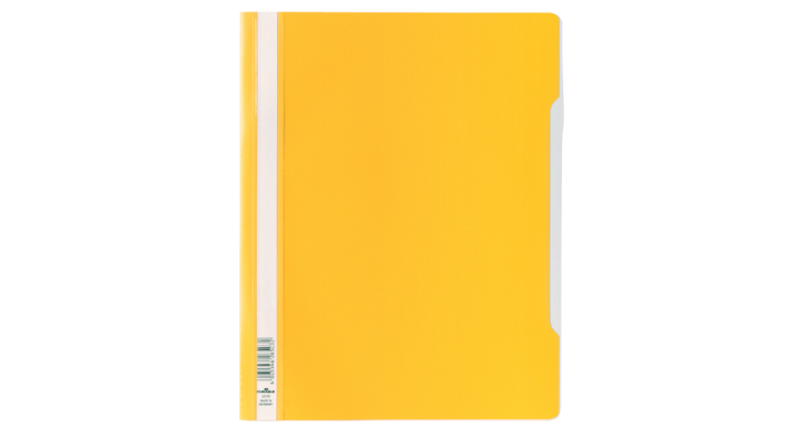 Snelhechter durable 2570 a4 pvc geel