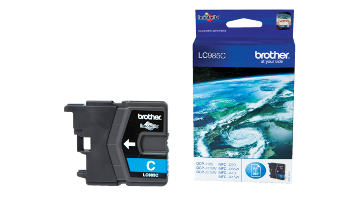 Inkcartridge brother lc-985c blauw(lc-985c)
