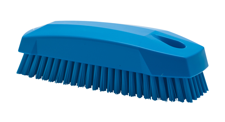 Vikan, nagelborstel hard, 13cm, blauw, 64403 (1 stuk)
