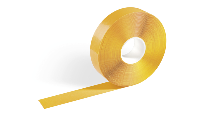 Durable, voermarkeringssticker, binnengebruik, geel (1 rol)