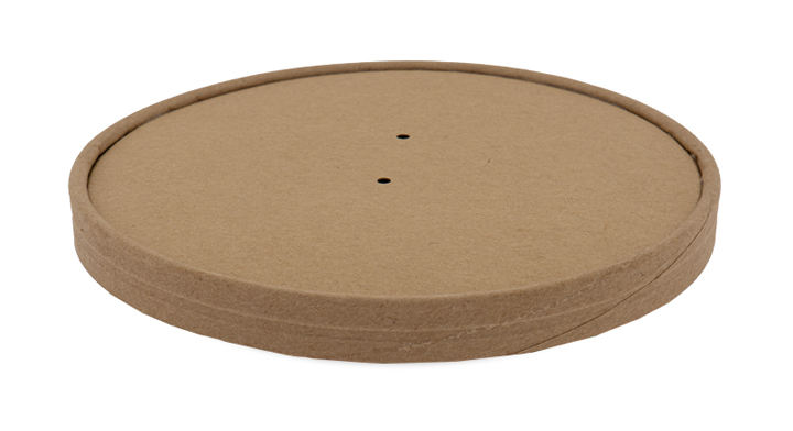 Deksel saladeschaal, kraft, Ø184mm (300 stuks)