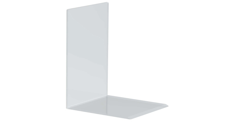 Boekensteun maul 16x15x21cm  acryl glashelder(3513905)