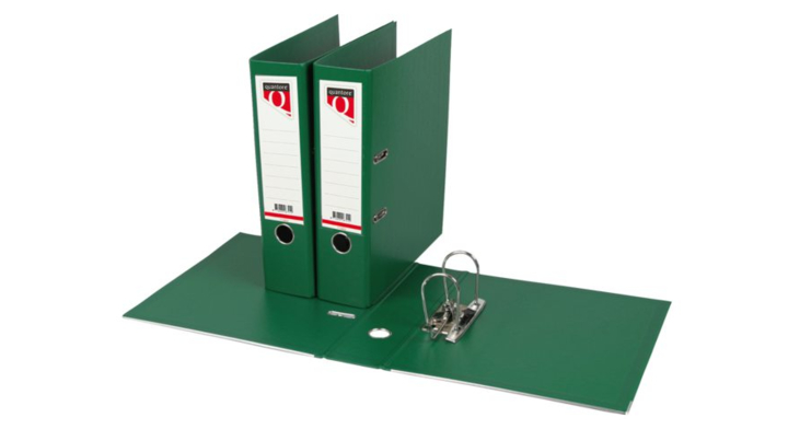 Ordner quantore a4 80mm pp groen