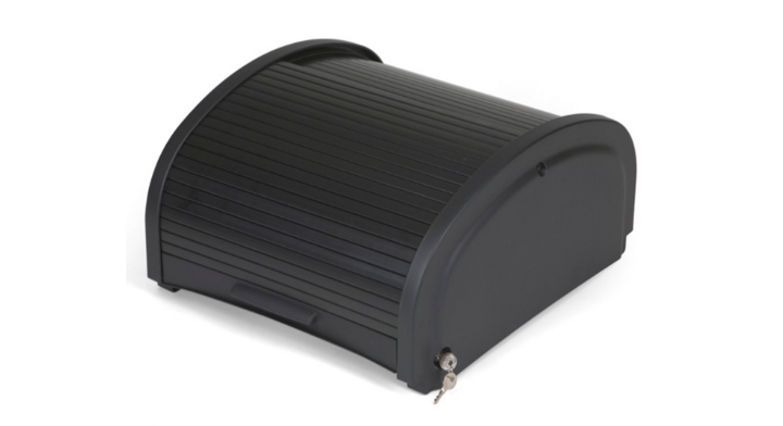 Rubbermaid, veiligheidscompartiment voor hotelwagens, zwart