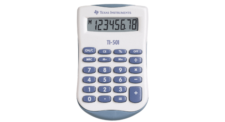 Rekenmachine ti501