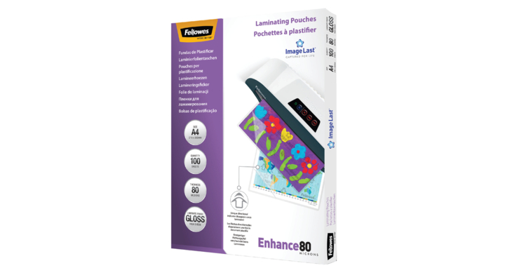 Fellowes, lamineerhoes A4, 2x80micron, 5306114 (100 stuks)