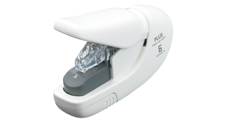 Nietmachine plus nieten zonder nietjes wit(790389)