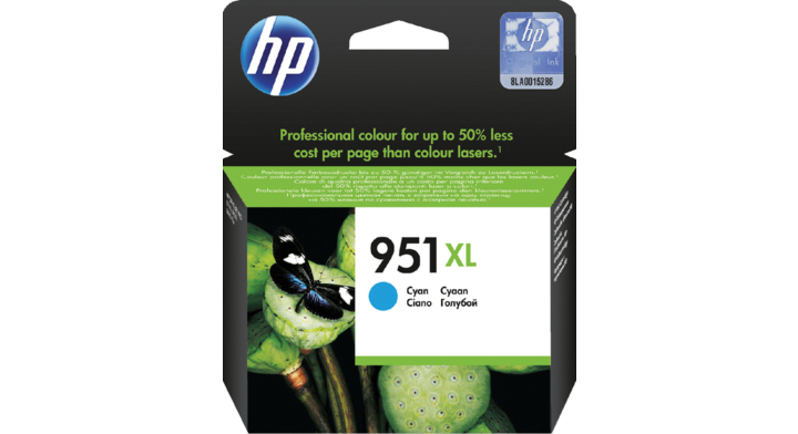 Inkcartridge hp cn046ae 951xl blauw (cn046ae)