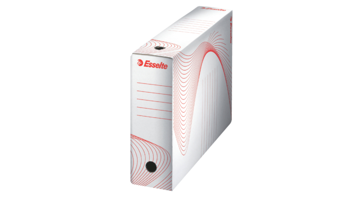 Archiefdoos esselte 80mm wit(128080)