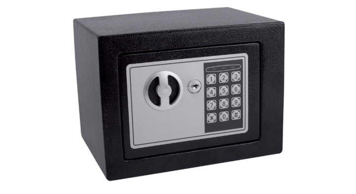 Kluis pavo mini 230x170x170mm elektronisch zwart(8005680)