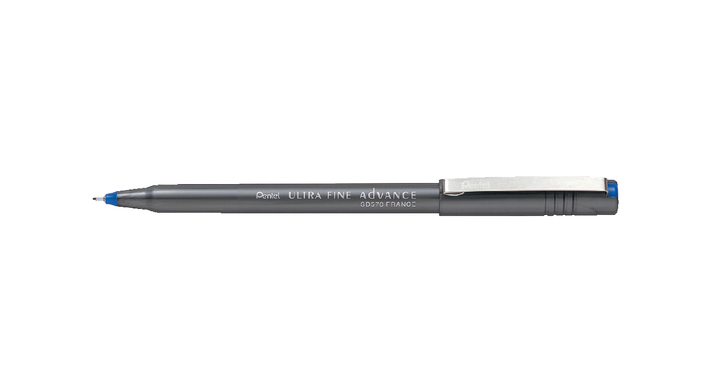 Fineliner pentel ultra fine sd570 0.3mm blauw