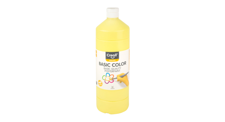 Plakkaatverf creall basic lichtgeel 1000ml 1801