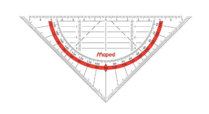 Geodriehoek maped 160mm flexibel(m028600)