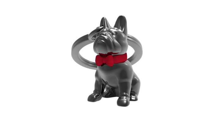 Sleutelhanger metalmorphose bull-dog(mtm253-02)