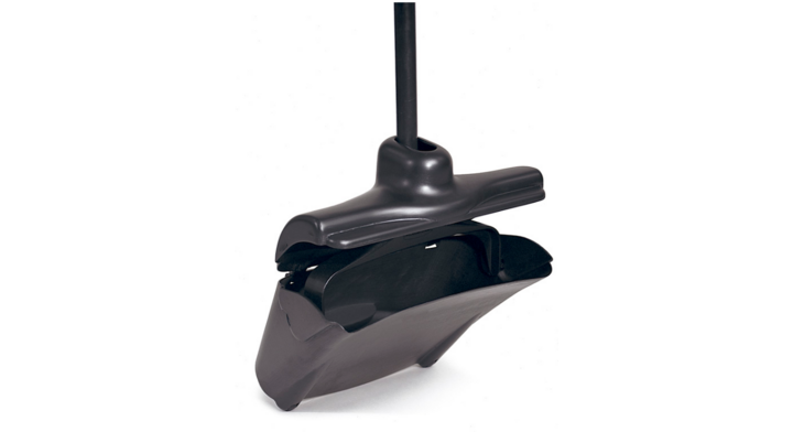 Rubbermaid, lobby stofblik met deksel, zwart, VB 002532 (1 stuk)