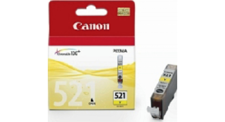 Inkcartridge canon cli-521 geel