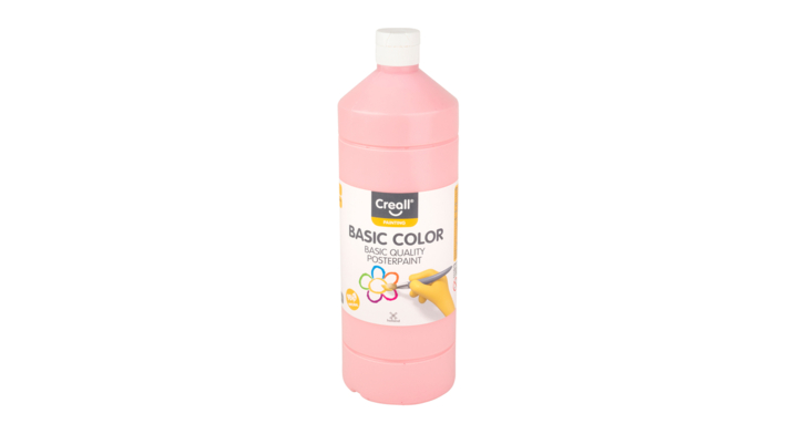 Plakkaatverf creall basic roze 1000ml 01823