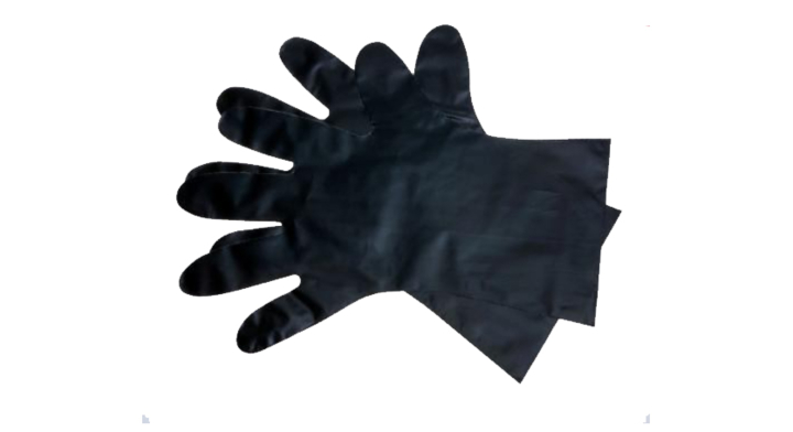 Handschoen, basic plus, TPE, maat M, zwart, ongepoederd (2000 stuks) | OP=OP AANBIEDING