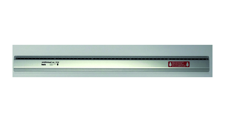 Snijliniaal bura 512 50cm aluminium