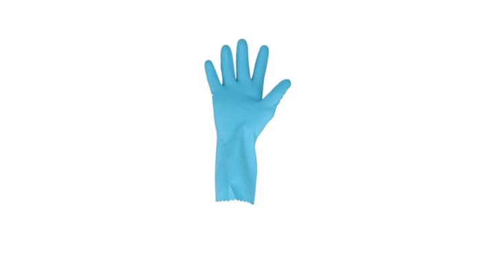 CMT, huishoudhandschoen, voedselveilig, blauw, maat XL (12 stuks)