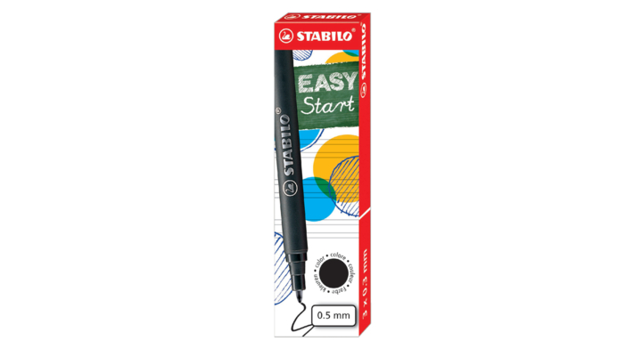 Rollerpenvulling stabilo s'move easy zwart