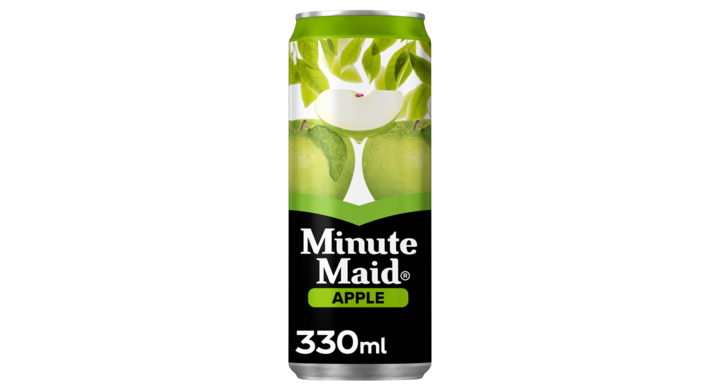 Frisdrank minute maid appelsap blik 330ml(640983)