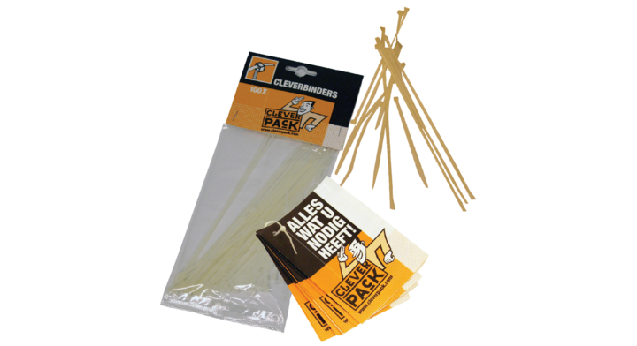 Inbindstrip cleverpack cleverbinder kabel 10/20cm