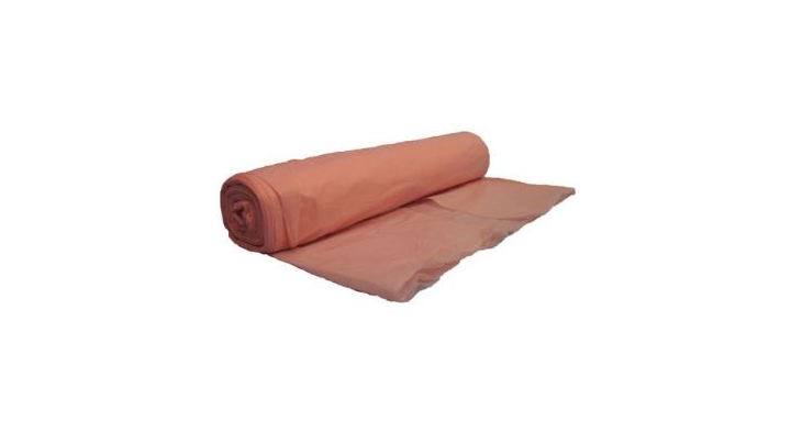 Vuilniszak | HDPE | 58x100cm | 70 Liter | T23 | Rose (25 rollen x 20 zakken)