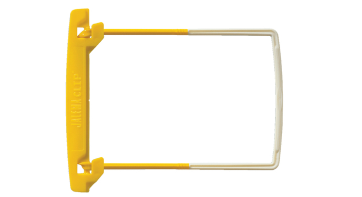 Jalemaclip buismechaniek geel (100 stuks)