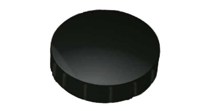 Magneet maul solid 20mm 0.3kg zwart(6162090) ds/10