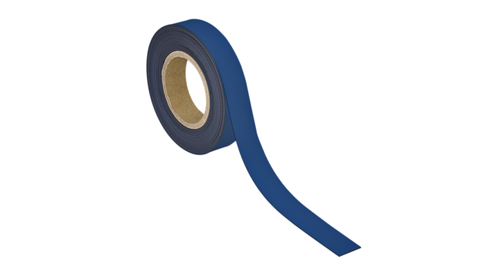 Magneetband maul schrijfbaar 10mx30mmx1mm blauw(6524537)