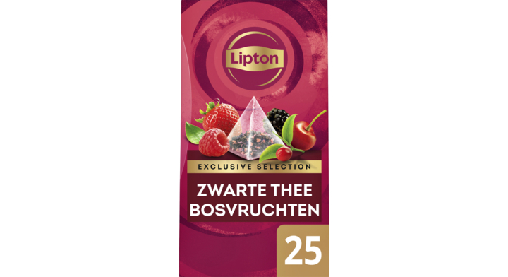 Lipton Exclusive Selection, thee, 2 gram, bosvruchten, 19951501 (25 stuks)