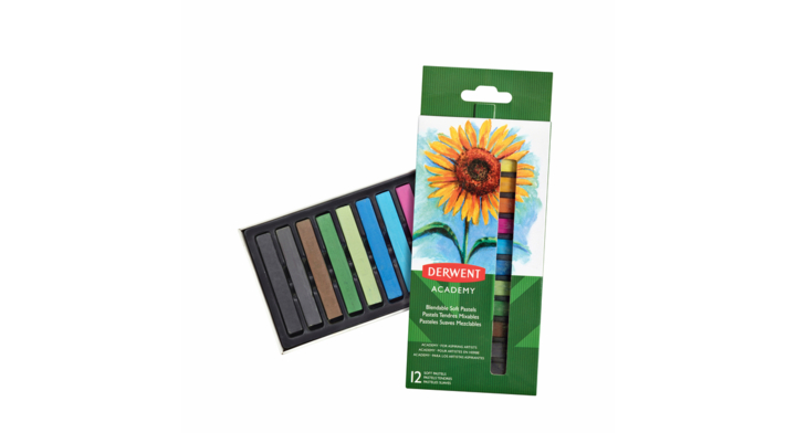 Pastelkrijt derwent academy zacht ass(2302397)