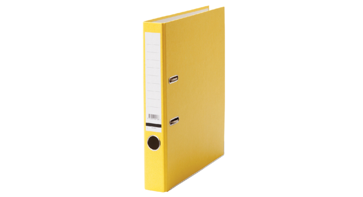 Ordner budget a4 50mm geel(h05901qugb)