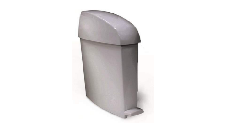 Rubbermaid, sanitair pedaalemmer, 12 liter, grijs, VB 293487
