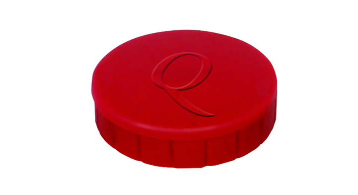 Magneet quantore 32mm 800gr rood(6163225.squ)