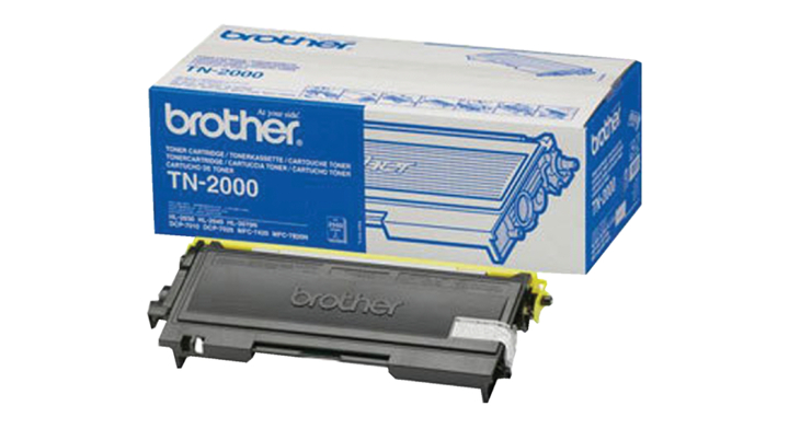 Brother TN-2000, tonercartridge, zwart
