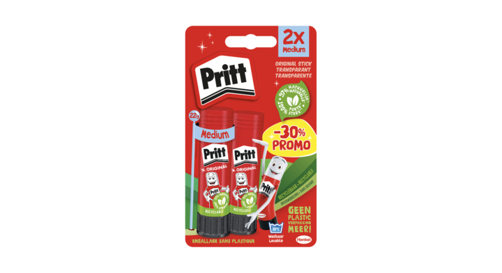 Lijmstift Pritt Stick Original | 2x 22gr | promo (3011940)