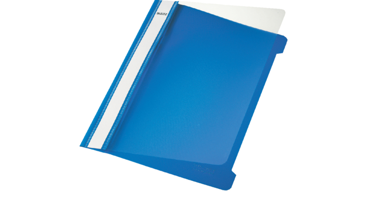 Leitz, snelhechter A5, PVC, blauw, 41970035