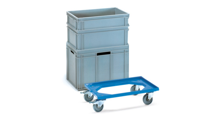 Eurobakken rolplateau open frame, 610x410mm