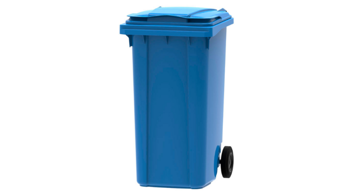 Rolcontainer, 240 liter, blauw, VB 240000