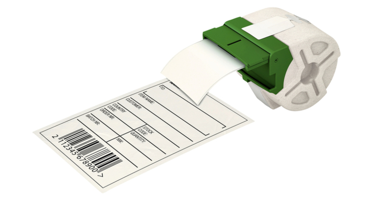 Label etiket leitz icon 61mmx22m wit(70040001)