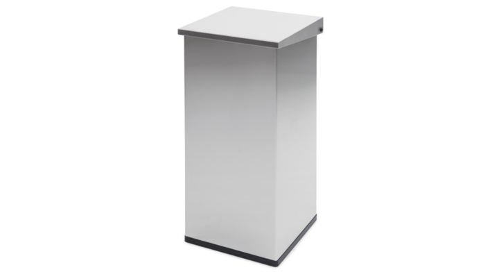 Carro-Lift, afvalbak met demper, 55 liter, RVS, VB 709731