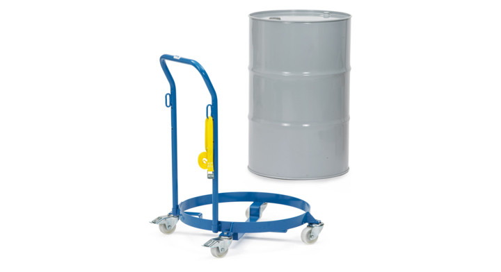 Vatenroller Open frame met duwbeugel, Draagverm. 250kg
