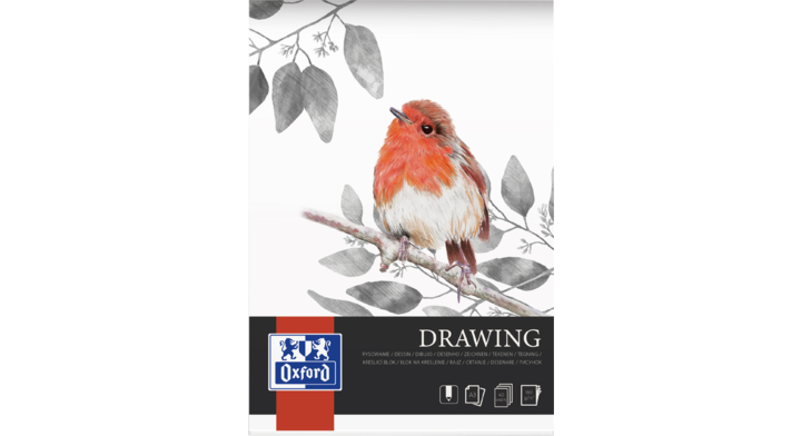 Tekenblok oxford drawing a3 40vel 160gr(400166108)