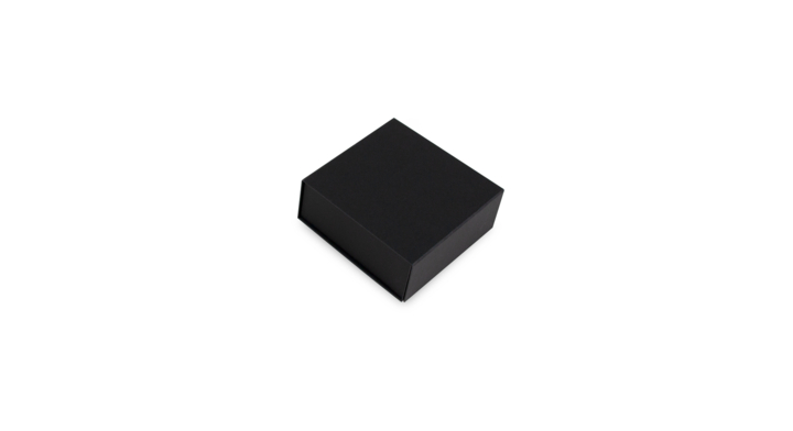 Magneetdoos, 14x14,5x5,7cm, zwart (25 stuks)