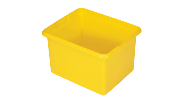 Rubbermaid, opbergemmer, 28 liter, geel, VB 180695