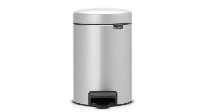 Brabantia, pedaalemmer, 3 liter, metallic grijs, VB 113260