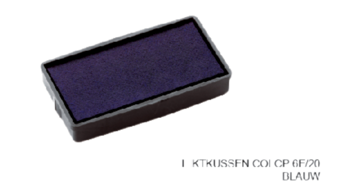 Inktkussen colop 6e/20 blauw
